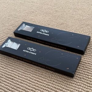 Astra Straps Silver Watch Band